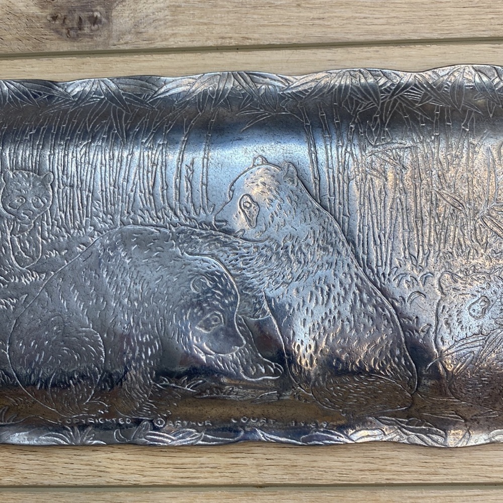 Vintage Arthur Court Panda Tray - Picture 7 of 11